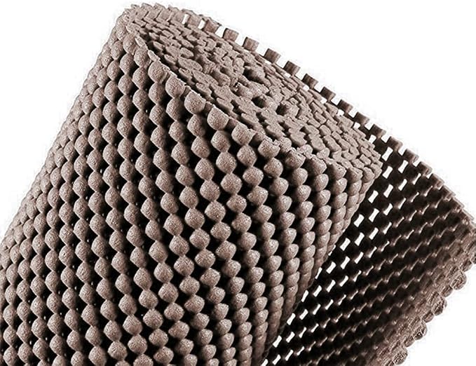 Shelf Liner Drawer Liner Non-Slip Mat Shelves Liners 12" X6.5’ Grid Pattern PVC - Image 5