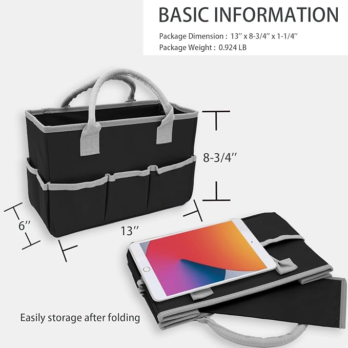Cupohus Art Organizer Craft Storage Tote Bag - Image 4