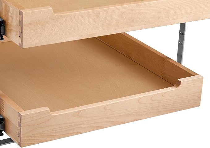 VEVOR 2 Tier Pull Out Cabinet Organizer, Soft Close Slide out Shelf, Heavy-Duty - Image 12