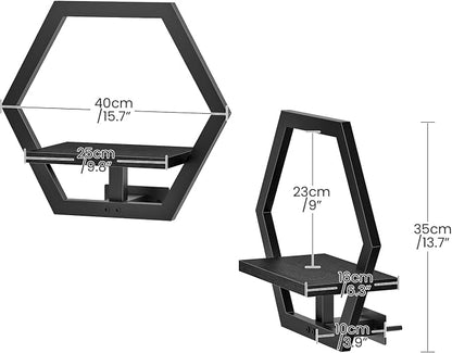 Floating Shelves Set of 2, Wall Planters - Image 2