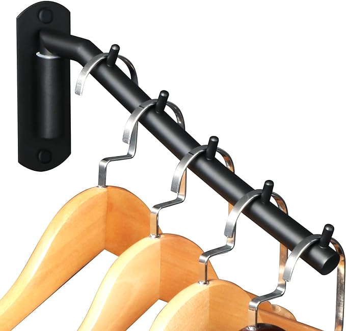 Alise Wall Mounted Drying Rack, Swivel Clothes Drying Hanger, 1P | Space Saving by Alise