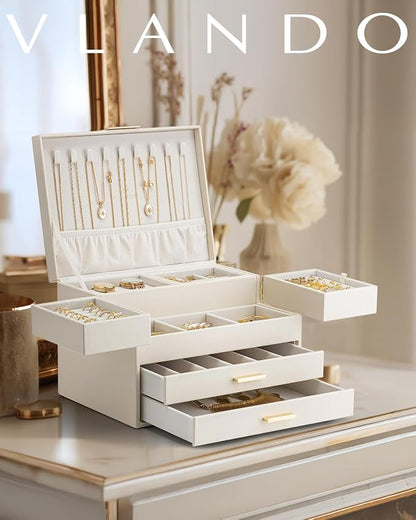 Vlando 4 Layers Jewelry Box - Image 2