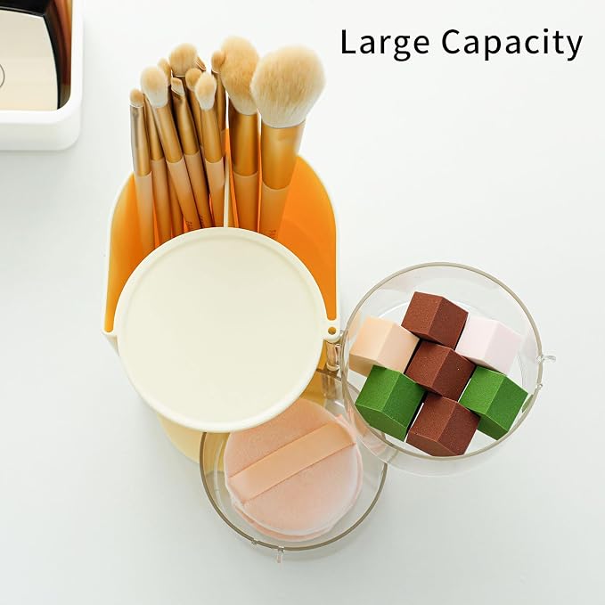 FABROK 2-Layer Clear Hair Accessories Organizer - Image 3