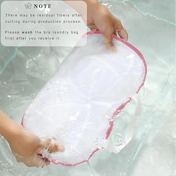 Large Bra Laundry Bags for Washing Machine, Fits All Cups Anti Deformation Bra - Image 3