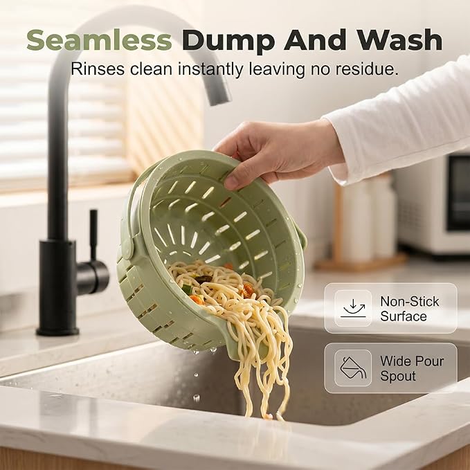 Foldable Hanging Kitchen Sink Drain Basket, 2026 New Collapsible Faucet-Hanging - Image 7
