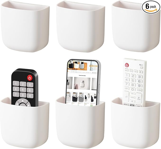 SUNFICON Wall Mount Remote Holder TV FAN Remote Control Holder Bedside Caddy by SUNFICON