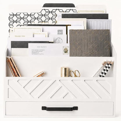 BLU MONACO | Wooden Mail Organizer by Blu_Monaco