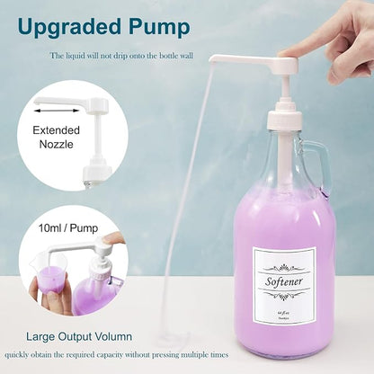 2 Pcs Glass Liquid Laundry Detergent Dispenser - Image 4