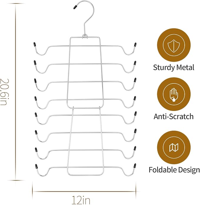 2 Pack Tank Top Hanger, Bra Organizer - Image 6