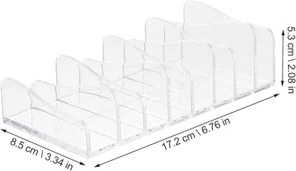 Uonlytech 2pcs Transparent Eyeshadow Palettes Organizer Makeup Holder Cosmetic - Image 6