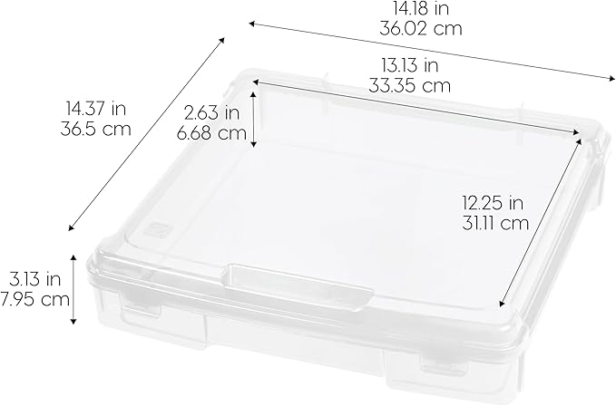 IRIS USA Fits 12" x 12" Paper, Rounded Corner - Image 2