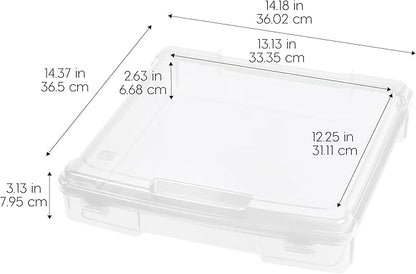 IRIS USA Fits 12" x 12" Paper, Rounded Corner - Image 2