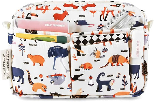 E-WEICHEN Multiple Pockets Portfolio Organizer by E-WEICHEN