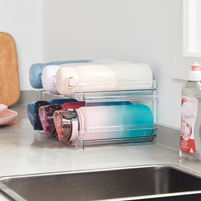 Lifewit 2 Tier Stackable Water Bottle Organizer - Image 9