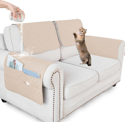 Waterproof Sofa Armrest Cover Headrest Cover by ZGDDPZA