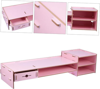 Angoily Creative Pink Monitor Riser Stand - Image 5