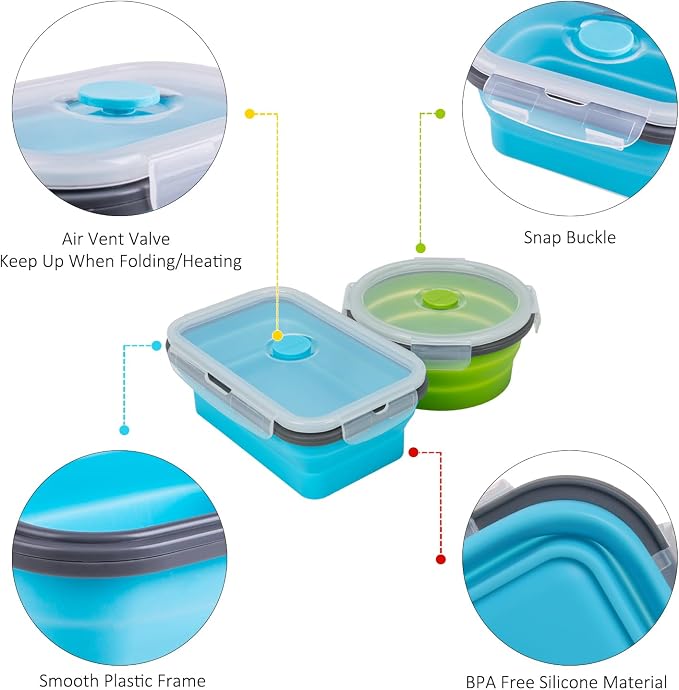Collapsible Food Storage Containers - Image 7