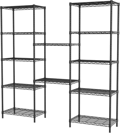 SINGAYE 6 Tier Adjustable Storage Shelf Wire Shelving Unit Metal Shelves - Image 7