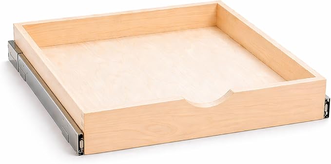 COUVER Birch Wood Pull-Out Cabinet Organizer by COUVER