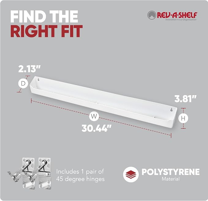 Rev-A-Shelf 30" Tip-Out Plastic Sink Tray - Image 3