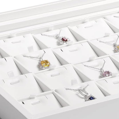 Oirlv White Jewelry Organizer Box - Image 5