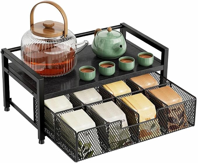 Tea Bag Organizer, Tea Bag Holder by Segtenant