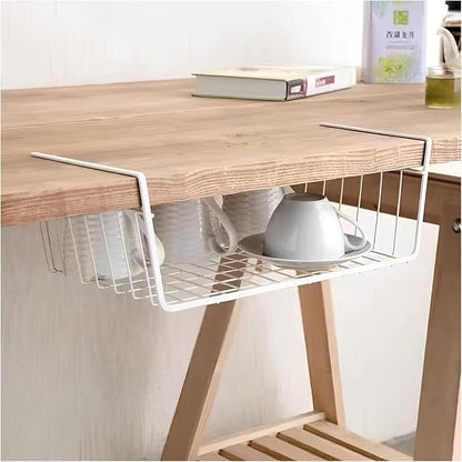 Under Shelf Storage Basket, Pantry Organizers and Laundry Room Organization - Image 3