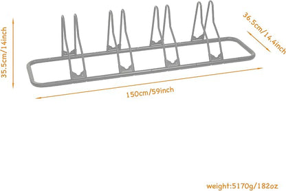 CyclingDeal Bicycle Floor Parking Rack Stand - Image 3