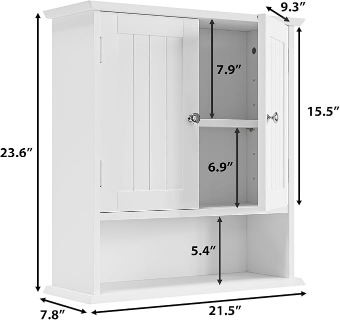 Bathroom Wall Cabinet, Bathroom Cabinet Wall Mount - Image 3
