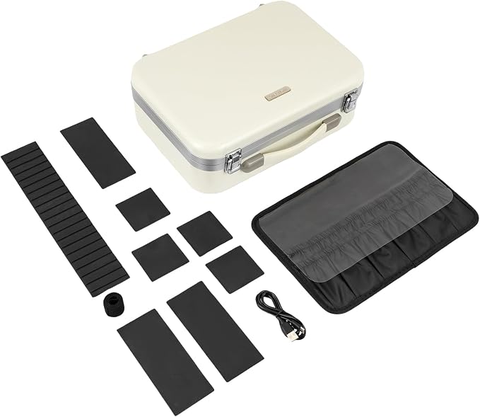 White Rectangular Makeup Case - Image 8