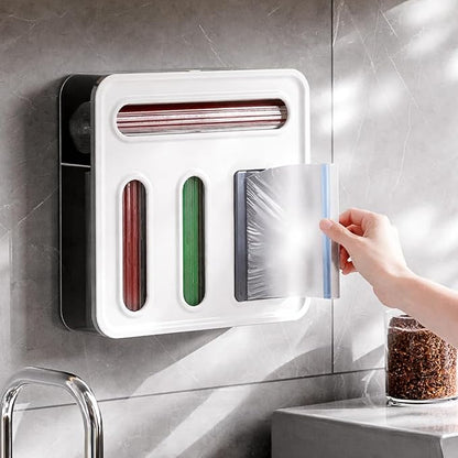 Storage Bag Organizer for Kitchen Drawer – 4 in 1 Plastic Baggie Organizer - Image 2