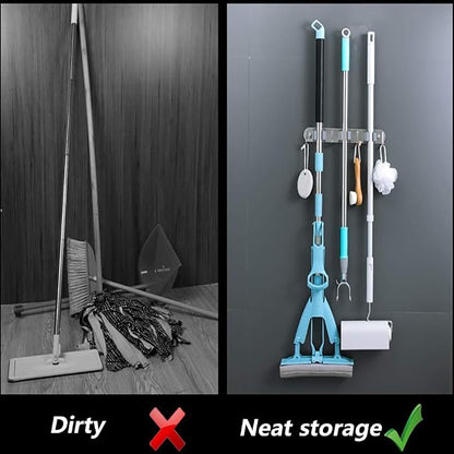 DGSL 2 PCS Broom Holder Wall Mount - Image 7