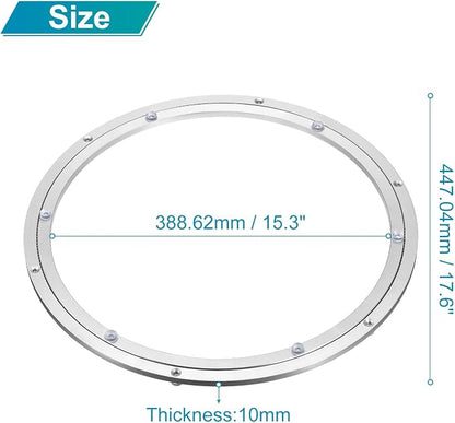 MECCANIXITY Aluminum Lazy Susan 18 Inch Turntable Ring Large Bearing Metal - Image 2