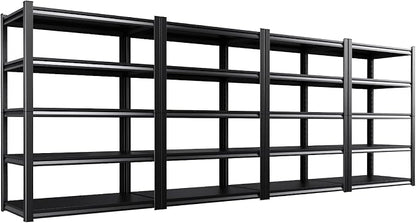 Set of 4 All Metal Garage Shelving by CreatingaComfortableLiving