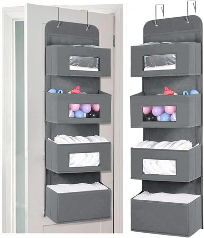 MAX Houser 4-Shelf Over The Door Hanging Organizer by MAXHouser