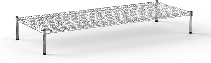 24" Deep x 60" Wide x 8" Height Wire Shelving Kit | 1-Tier | NSF Commercial by Regal+Altair