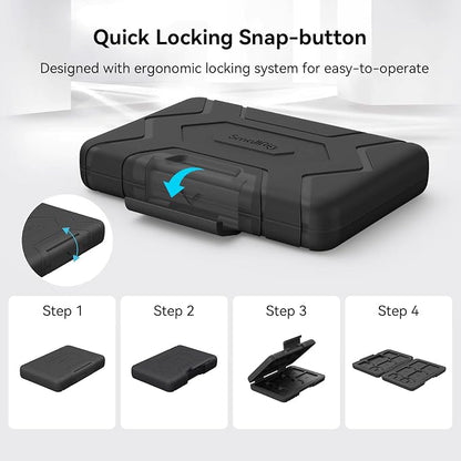 SMALLRIG Memory Card Holder Case 15 Slots, Water-Resistant - Image 4