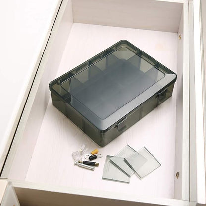 2 Pack Plastic Storage Organizer Box, Storage Container, Jewelry Organizer - Image 7