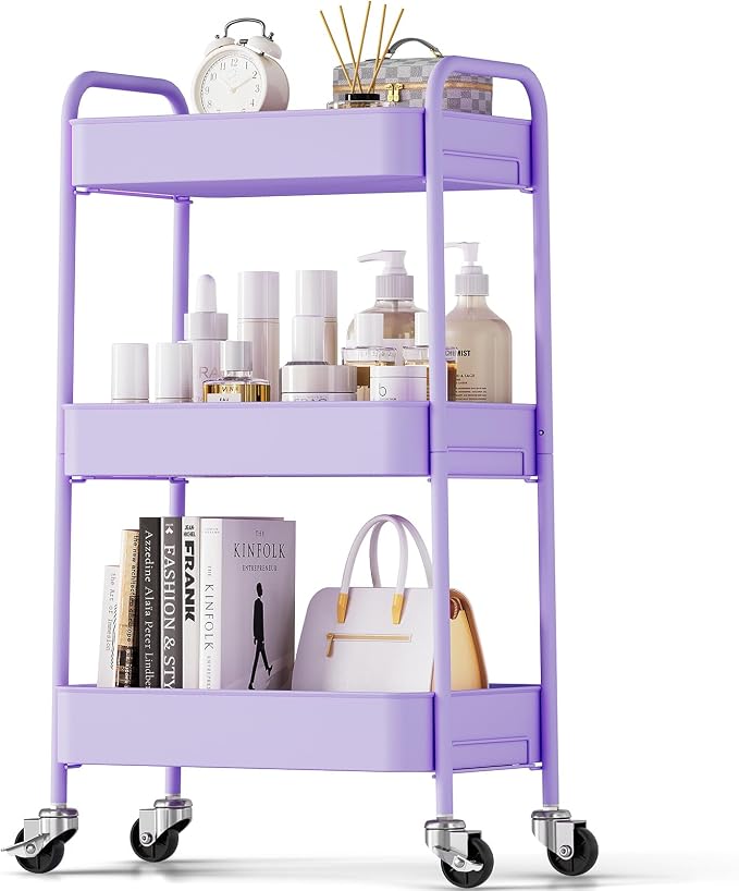 TOOLF 3-Tier Rolling Cart by TOOLF