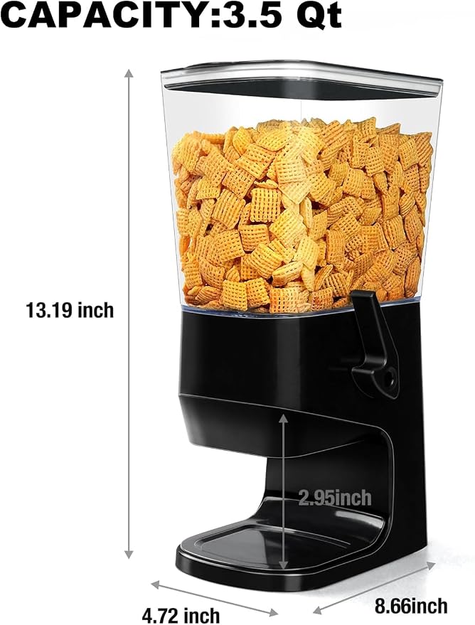 Cereal Dispenser Countertop Wath Bowls and Spoons Cereal Containers Storage - Image 5