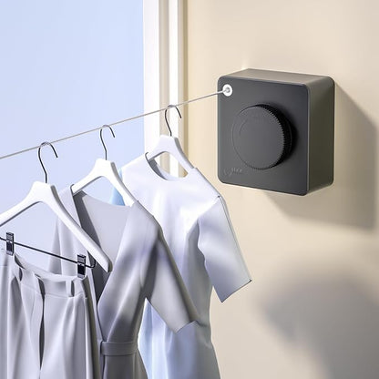 Retractable Clothesline Indoor, Non-Sagging Stainless Steel Clothes Line by coddlecove