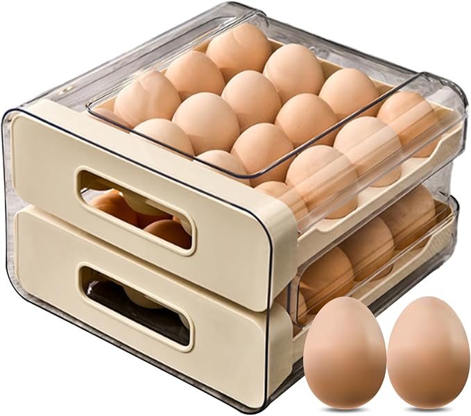 Egg Holder for Counter | Large Drawer Type Storage Box - Image 6