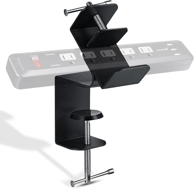 Desk Clamp for Power Strip by CLOOLC