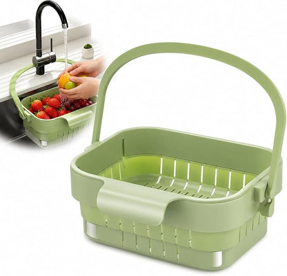 Foldable Sink Drain Basket, Hang Collapsible, Colander by Unknown