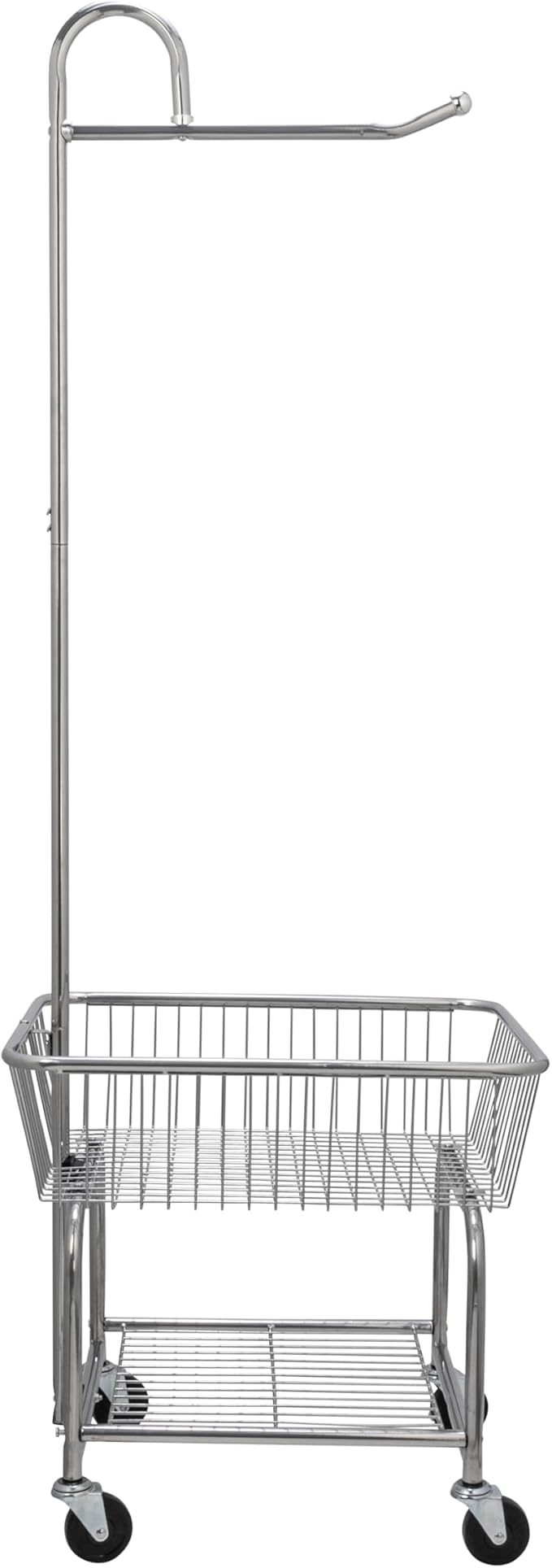 Household Essentials 6028-1 Rolling Laundry Cart - Image 4
