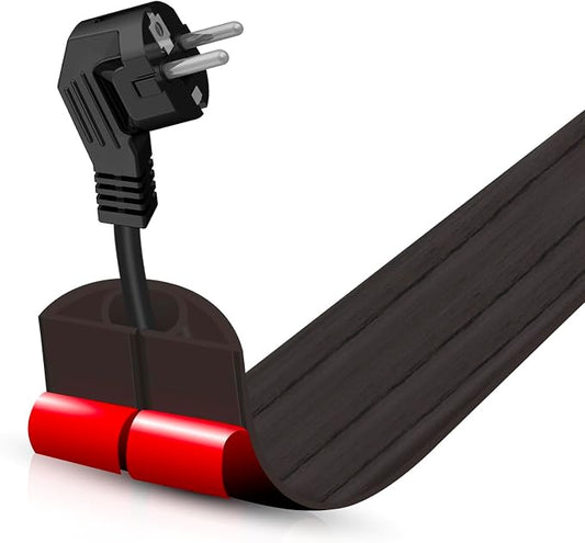 Floor Cord Cover Self Adhesive Cord Hider, 3.3FT Cable Management, Extension by DBHXXMB-HH
