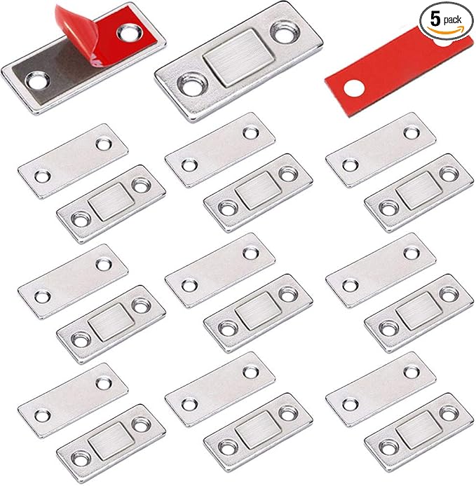 Cabinet Door Magnets Jiayi 10 Pack Ultra Thin Magnetic Door Catch Stainless by Jiayi