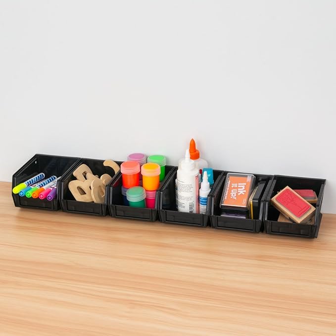 Akro-Mils 30210 AkroBins Plastic Storage Bins, Space-Saving Stackable Bins - Image 9