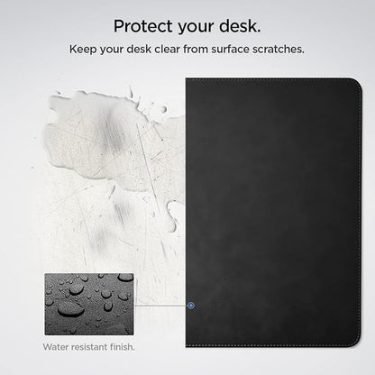 Spigen Desk Pad 35.4" x 15.7" Non-Slip Base Waterproof PU Leather Desk Mat Desk - Image 4