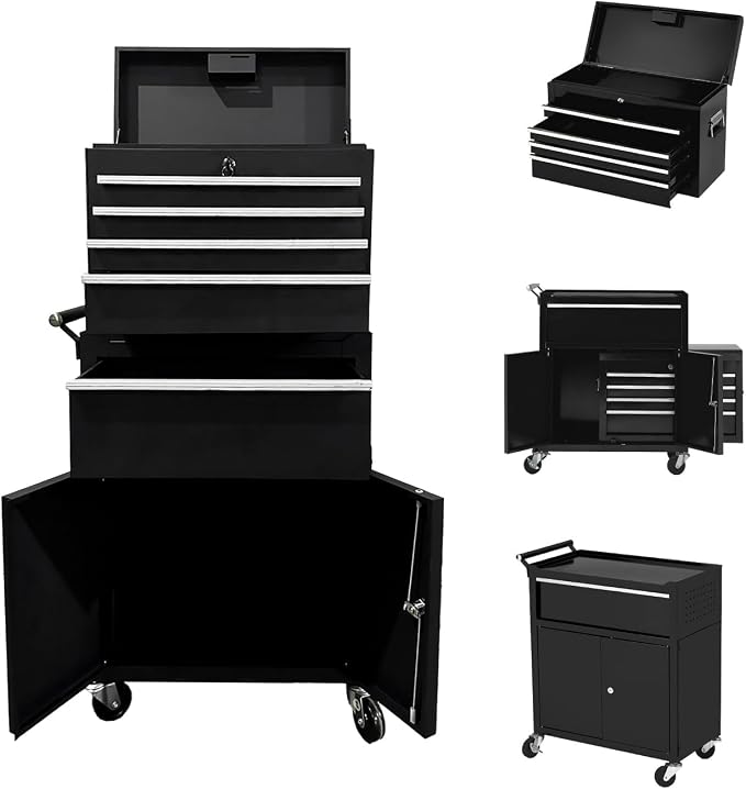 5-Drawer Rolling Tool Chest by Unknown